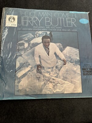 Rare Taiwan Pressing LP The Ice Man Cometh Jerry Butler 1973 LP Vinyl Record