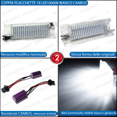 RT ITALIA CARS - Placchette Luci Targa LED Per AUDI A1 CANbus 6500K - Accessori Auto In Vendita A Bari - Foto 5