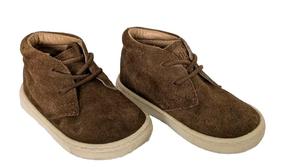 Toddler Size: Polo Ralph Lauren Derek Brown Suede Chukka Boots
