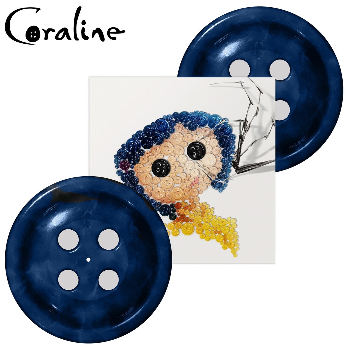 CORALINE Original Soundtrack 15th Anniversary PICTURE BLUE