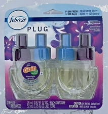 Febreze Plug In Air Freshener, Odor-Fighting Oil Refill, Gain Moonlight Breeze