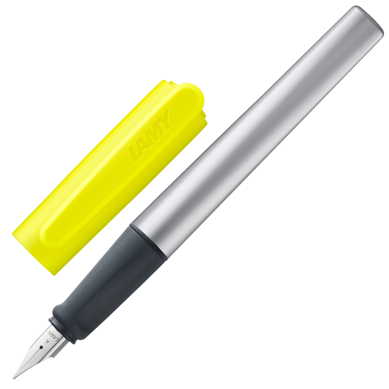 Lamy Nexx Fountain Pen in Neon Yellow - Medium Point - NEW in Box