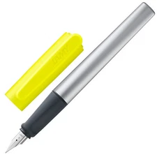 Lamy Nexx Fountain Pen in Neon Yellow - Medium Point - NEW in Box