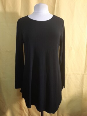 Clara Sun Woo NWT Black Above Knee Dress Long Sleeves Size S Women Designe NG3-5
