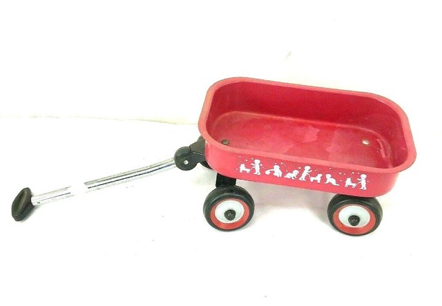 metal little red wagon