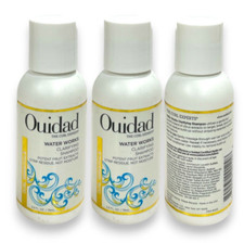 Ouidad Water Works Clarifying Shampoo 2.5fl.oz/75ml Lot Of 3