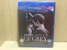 Image of Fifty Shades of Grey Blu Ray New & Sealed UK Release