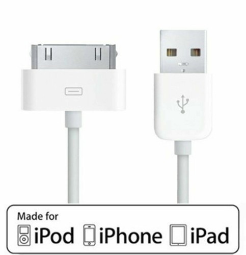 1M 30 Pin to USB Data Sync Charger Cable Lead Wire for Apple iPhone iPad iPod - Picture 2 of 6