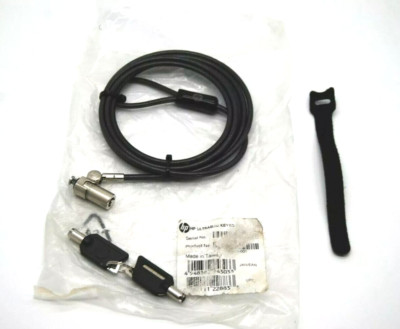 HP Ultraslim Keyed Cable Lock HP 699921-001 Sicherheitskabelschloss NEU H4D73AA