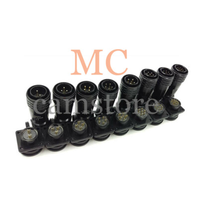 WEIPU SA20 2 3 4 5 6 7 9 12 pin Waterproof Connector,Industrial Power Connector