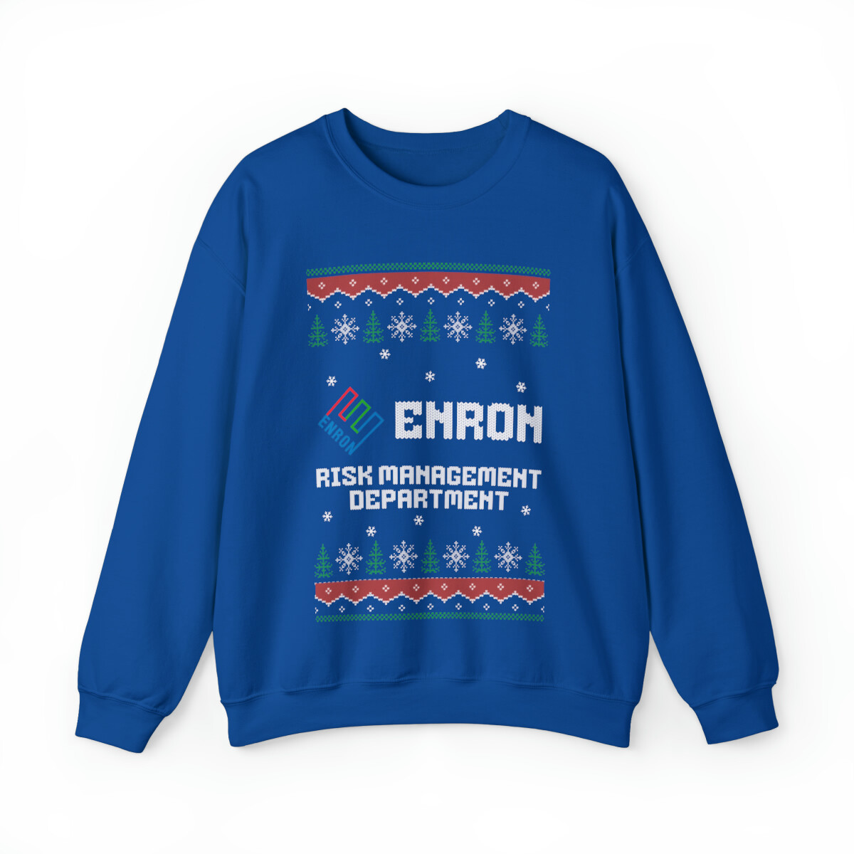 Enron Risk Management Dept Ugly Christmas Sweater | Enron Holiday  Sweatshirt | eBay