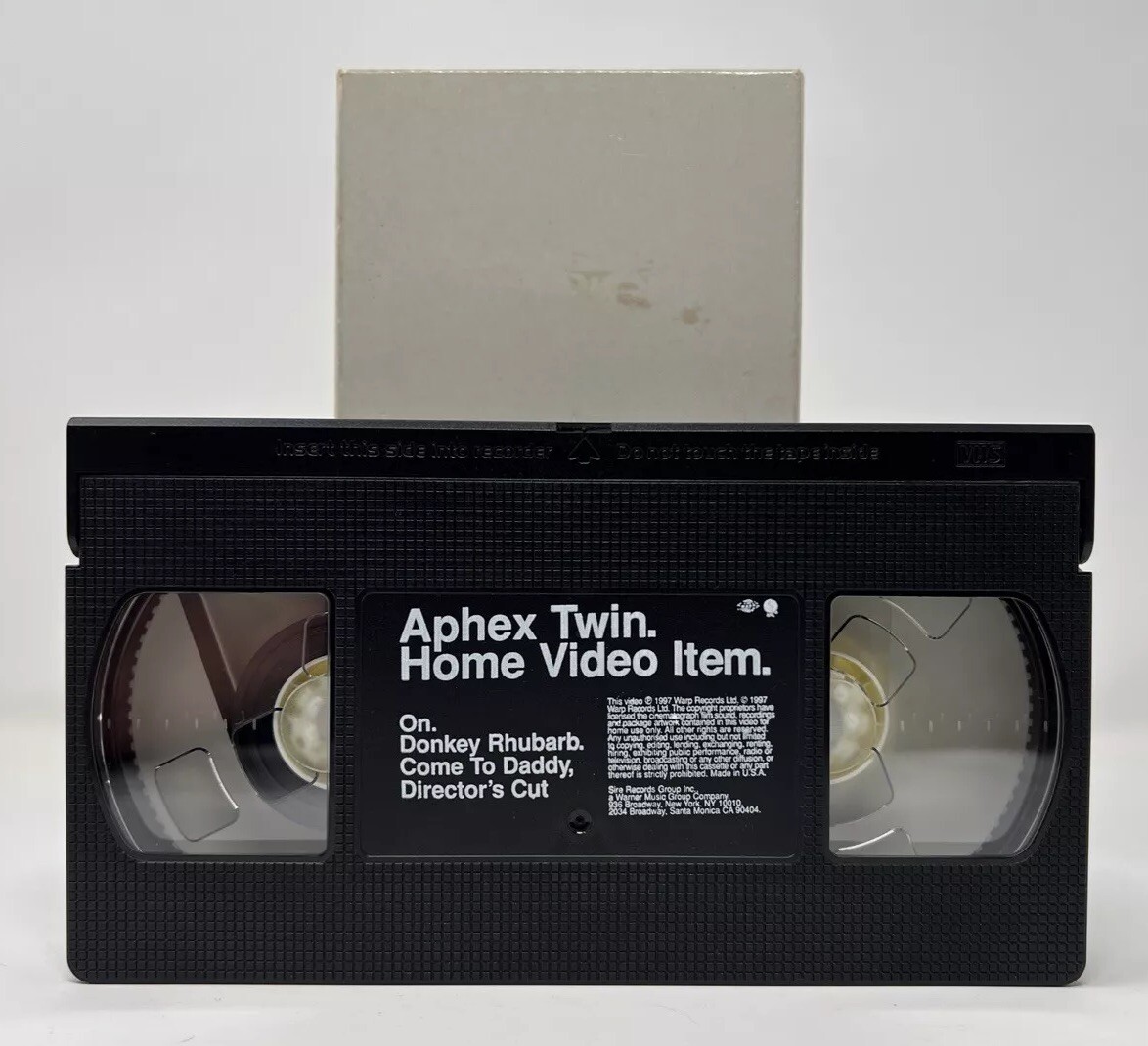 Aphex Twin Come To Viddy VHS Video 1997 Come To Daddy