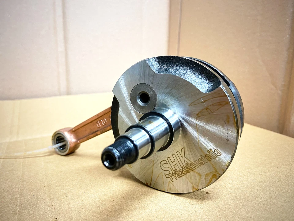 Kurbelwelle f. Simson Schwalbe S50 Star KR51 SR4 *feingewuchtet/geprüft* - Bild 3 von 4