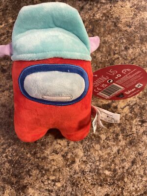 Toikido Among Us Imposter Christmas Holiday Hat Special Edition Plush 7  NWT