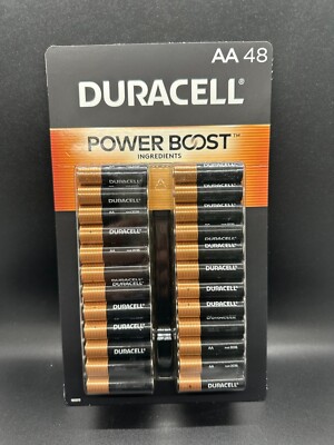 Duracell AA 48 Pack Batteries, Expiry 2036