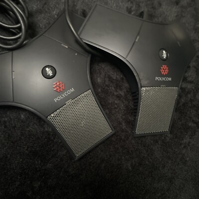 Polycom SoundStation IP 7000 / 2 x Erweiterungsmikrofone / Mikrofone - Brandneu.