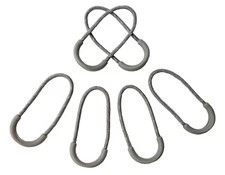 6 Heavy Duty Luggage Backpack Pack Tent Jacket Replacement Zipper Tab Pull Cords