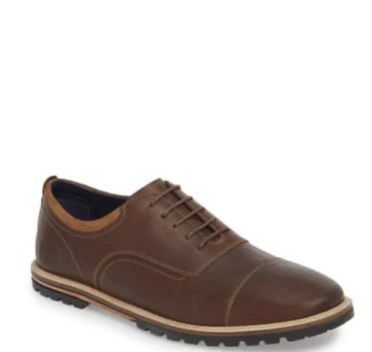 New Cole Haan Richardson oxford Derby Men Brown Casual Shoes Sz