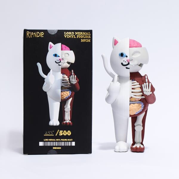 RIPNDIP Lord Nermal Cat フィギュア 500体限定 RipNDip Lord Nermal Cat 14” Vinyl Figure LE X/500 Rare | eBay