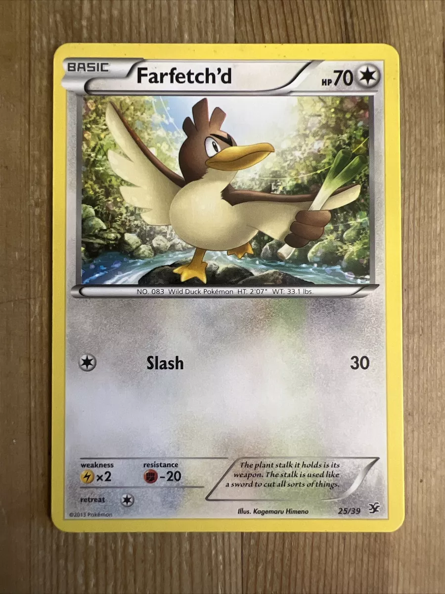 Farfetch'd Kalos Starter Set 25/39 LP Pokémon Card