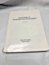 Essentials of Business Communication 10th Edition Paperback Book *Used