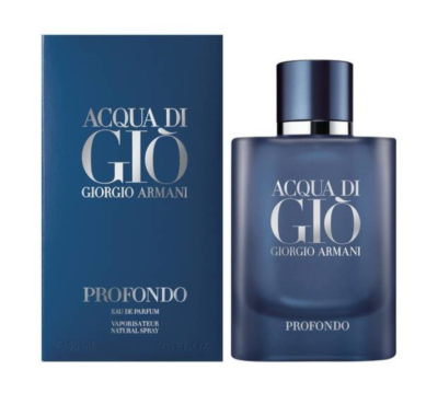 Armani Acqua di Gio Profondo 75ml / 2.5 oz EDP Spray Men Rare