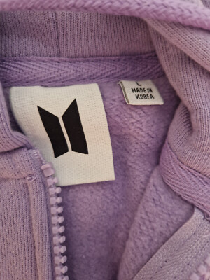 BTS Original Yet to Come Busan Zip-up Hoodie Größe L Originalverpackt sealed