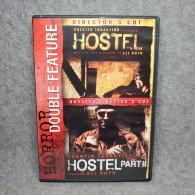 Hostel (2006) & Hostel Part II (2007) DVD, Unrated Director's Cut, CULT HORROR