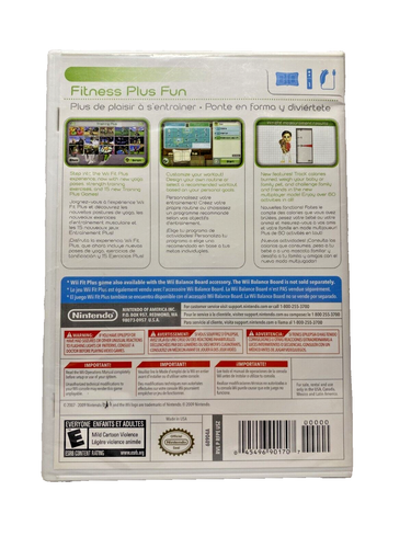 Wii Fit Plus (Wii, 2009) New, Sealed - Picture 2 of 3