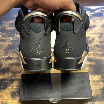 Dmp Jordan 6s Black And Gold Size Jordan Retro Defining Moments
