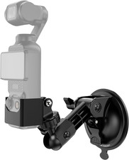 Suction Cup Mount for DJI Osmo Pocket 3, Car Windshield Window Dash Mount Holder