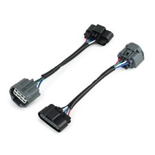 2PCS HID to Halogen Headlight Wiring Adapter Headlamp Conversion Swap Harness