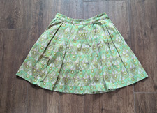 Hallhuber Rock Frühling / Sommerrock Faltenrock Gr. 36 S