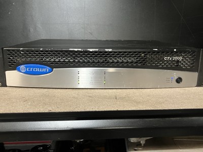 Crown Audio CTs 2000 Two Channel Power Amplifier 1000 Watt Fast Ship