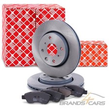 FEBI BREMSSCHEIBEN Ø247 +BELÄGE VORNE FÜR CITROEN C1 PEUGEOT 107 108 TOYOTA AYGO