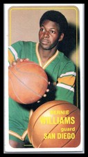 Bernie Williams 1970-71 Topps Vintage Basketball San Diego Rockets #122 VG+-- EX