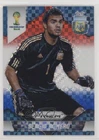 2014 Panini Prizm World Cup Soccer Red White and Blue Plaid Sergio Romero #4