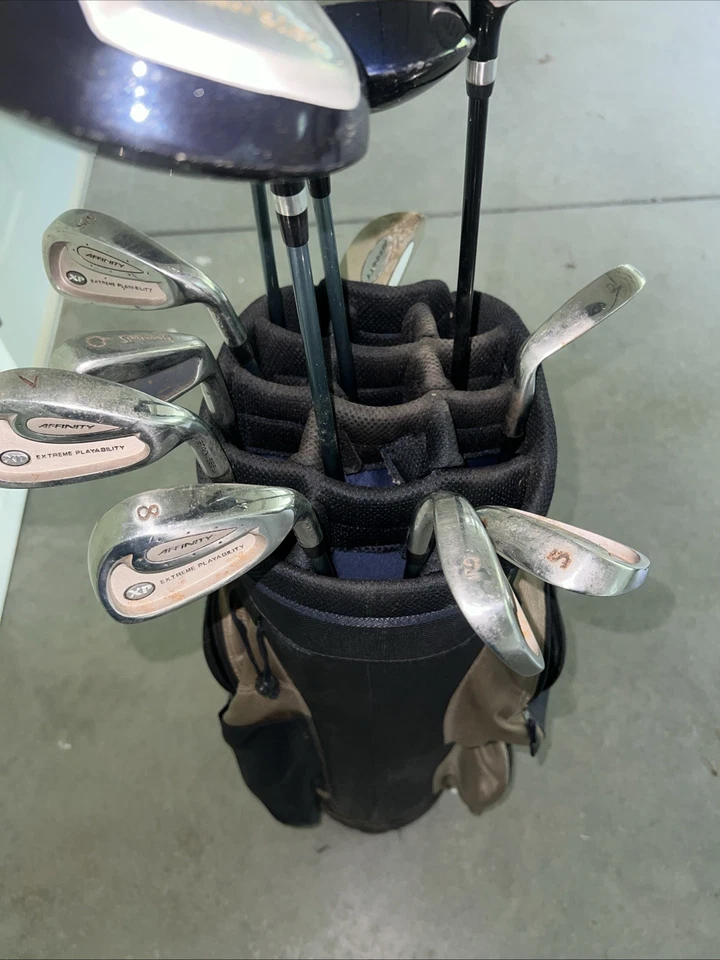 Affinity XP Extr. Juego de golf diestro Jugabilidad 4/5, 6, 7, 8, 9, P, S -Es 1,3, 5,7 W Foto 3 de 4