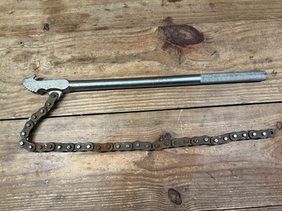OTC Tools Heavy Duty Ratcheting Chain Wrench 7401 Vintage Good Condition USA