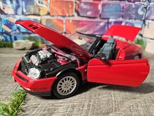 Vntg 1996 Maisto 1995 Alfa Romeo Spider Roadster Red 1:18 Diecast Car NO BOX