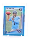 CAM WARD 2025 DONRUSS OPTIC RATED ROOKIE AQUA PRIZM TITANS RC /349 Q2091