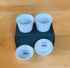 ASA 250°C Plus Soufflé-Schälchen mit Deckel 2er Set Ø 5,5 cm Porzellan Ofenfest