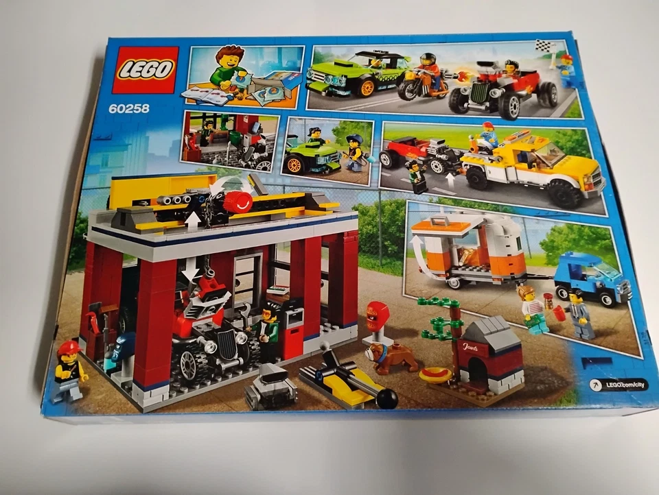 LEGO CITY: Tuning Workshop 60258 - NEW - Image 2 of 2