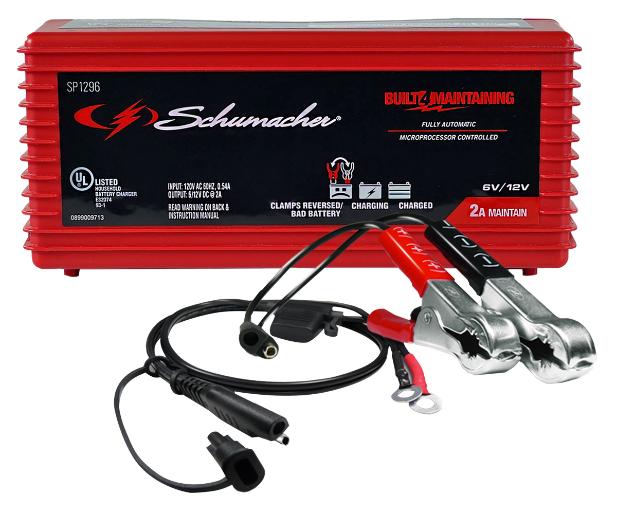 Schumacher SP1296 Fully Automatic Battery Charger and Maintainer