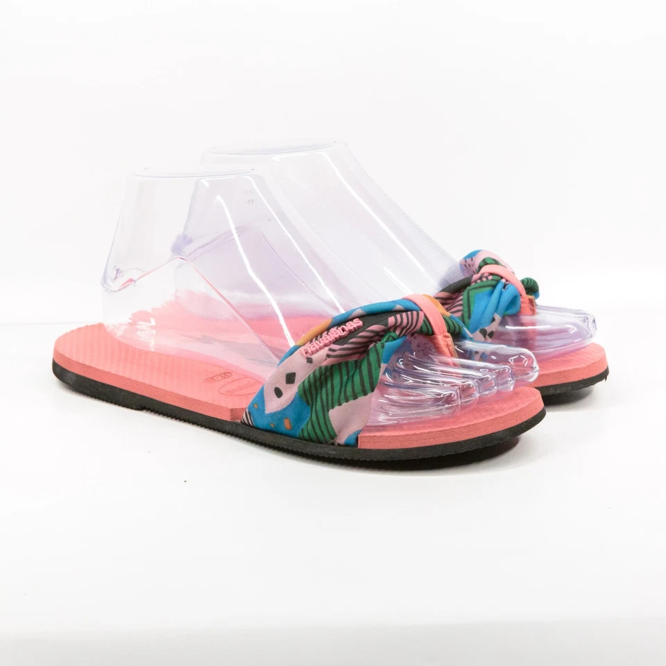 Sandalias HAVAIANAS You Saint Tropez Chanclas Deslizables Verano Vacaciones Playa Talla 7/8 Foto 2 de 4