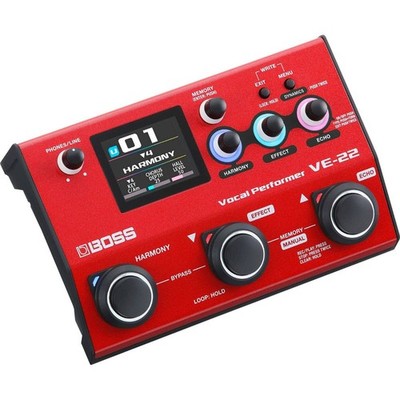 Boss VE-22 Vocal Performer Pedal & Multi-Effekt-Prozessor