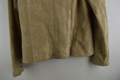 ZARA BASIC Beige Rain Coat size L Womens Full Zip Casual Outdoors Outerwear