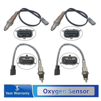 For 2015 2016 2017 2018 2019 Nissan Murano 3.5L V6 4PCS Oxygen Sensor Up+Down US