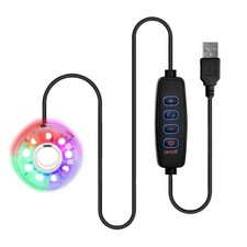 Aquarium LED Submersible Light,Waterproof Fish Tank Underwater Light with Mul...