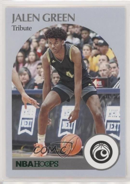 2021-22 Panini Chronicles Draft Picks Hoops Retro Green Jalen Green #54 1u6